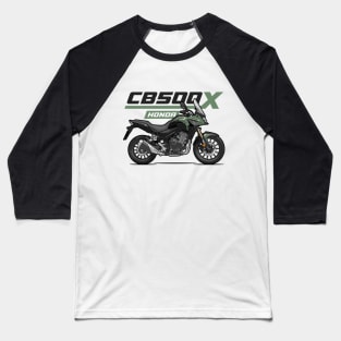 CB500X - Green Baseball T-Shirt